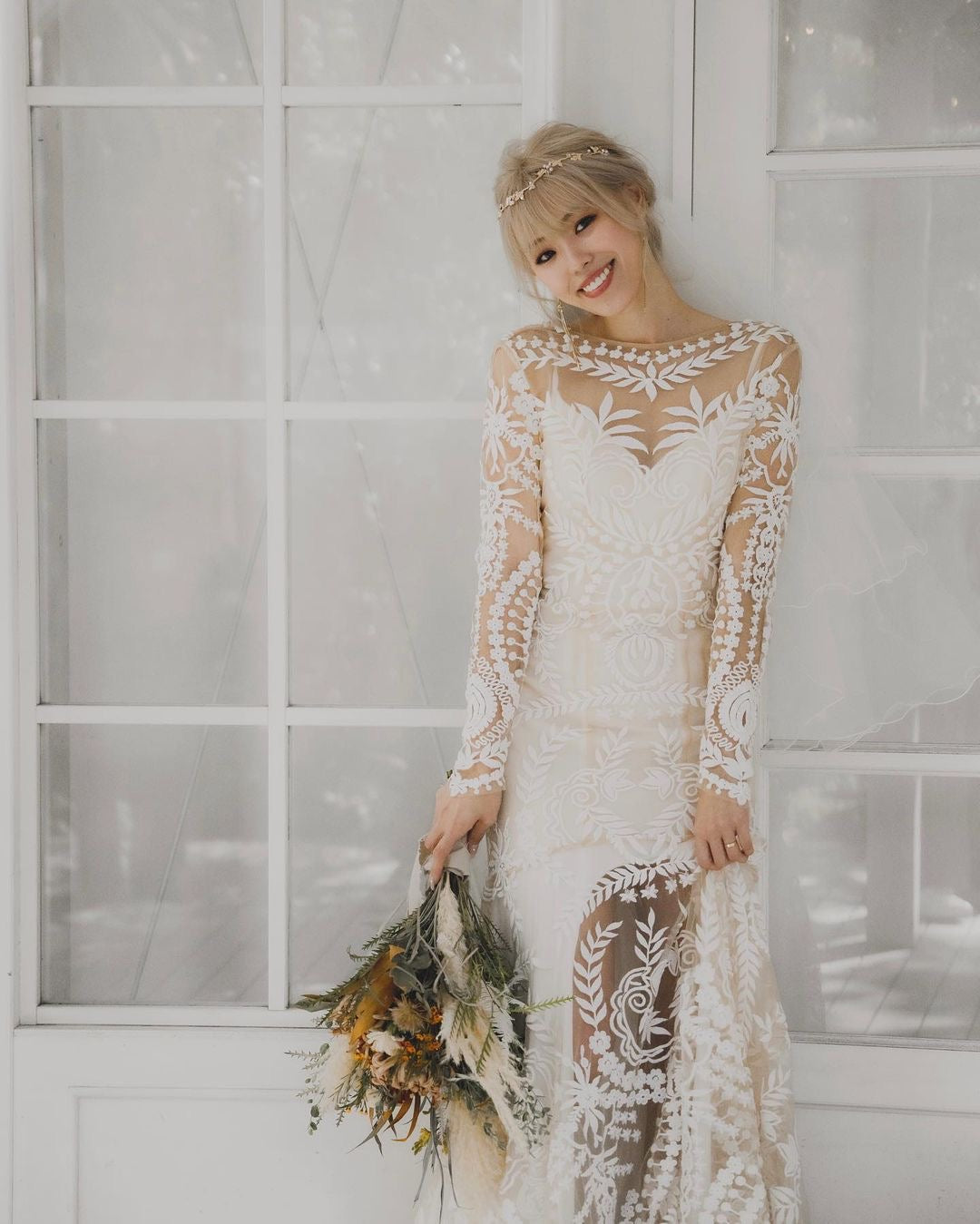 Most Popular Boho Wedding Dresses