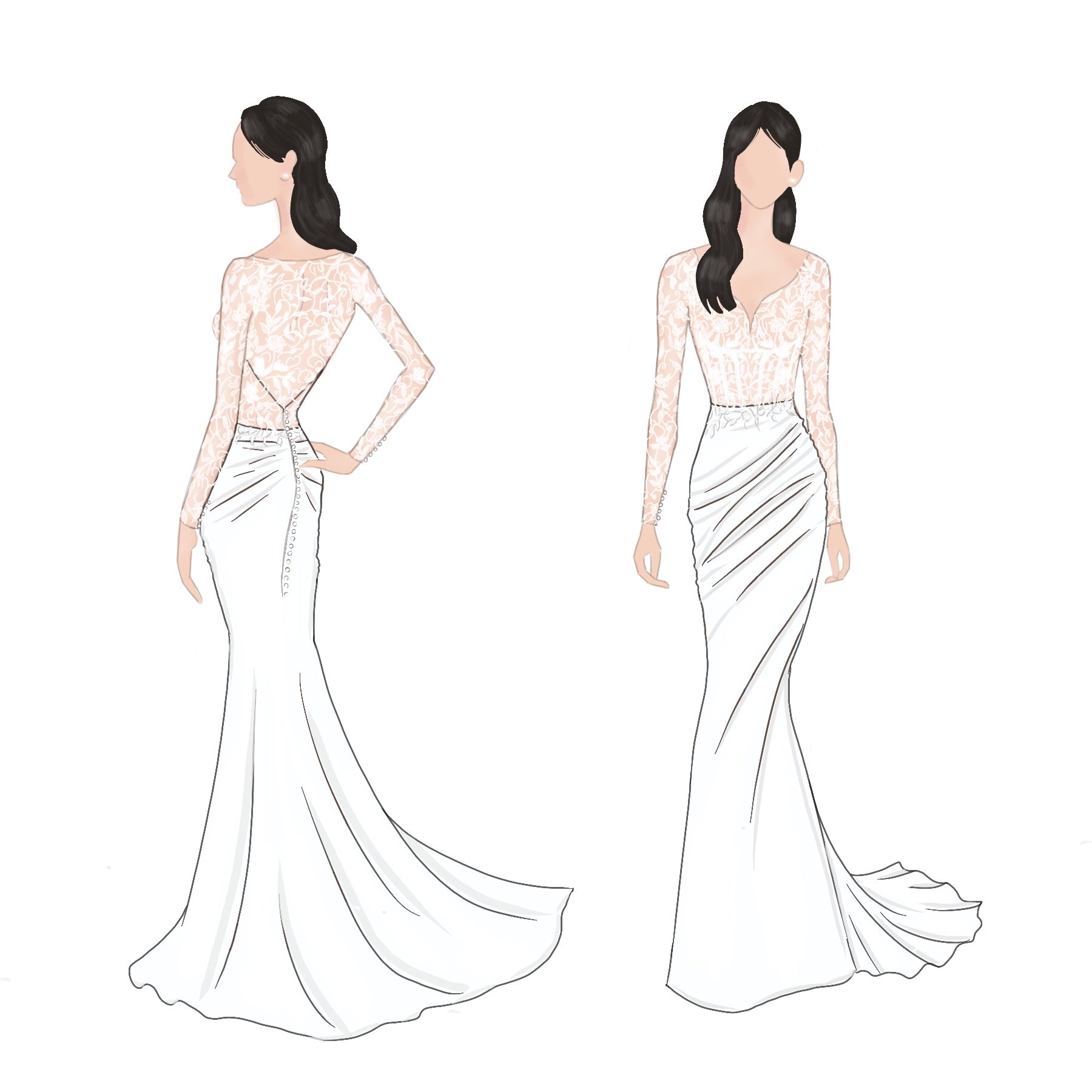 wedding dress design your own I did it, I sewed my own wedding dress. This was not on my bucket list, but now Im so happy and proud. I definitely spent some money on the materials and spent a looot of time, but at the same time I