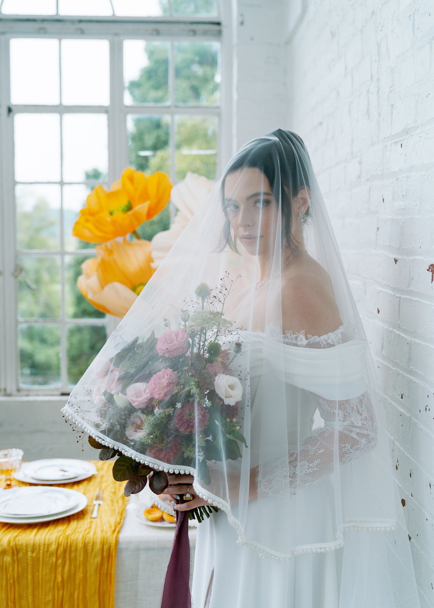 PEARL DROP VEIL