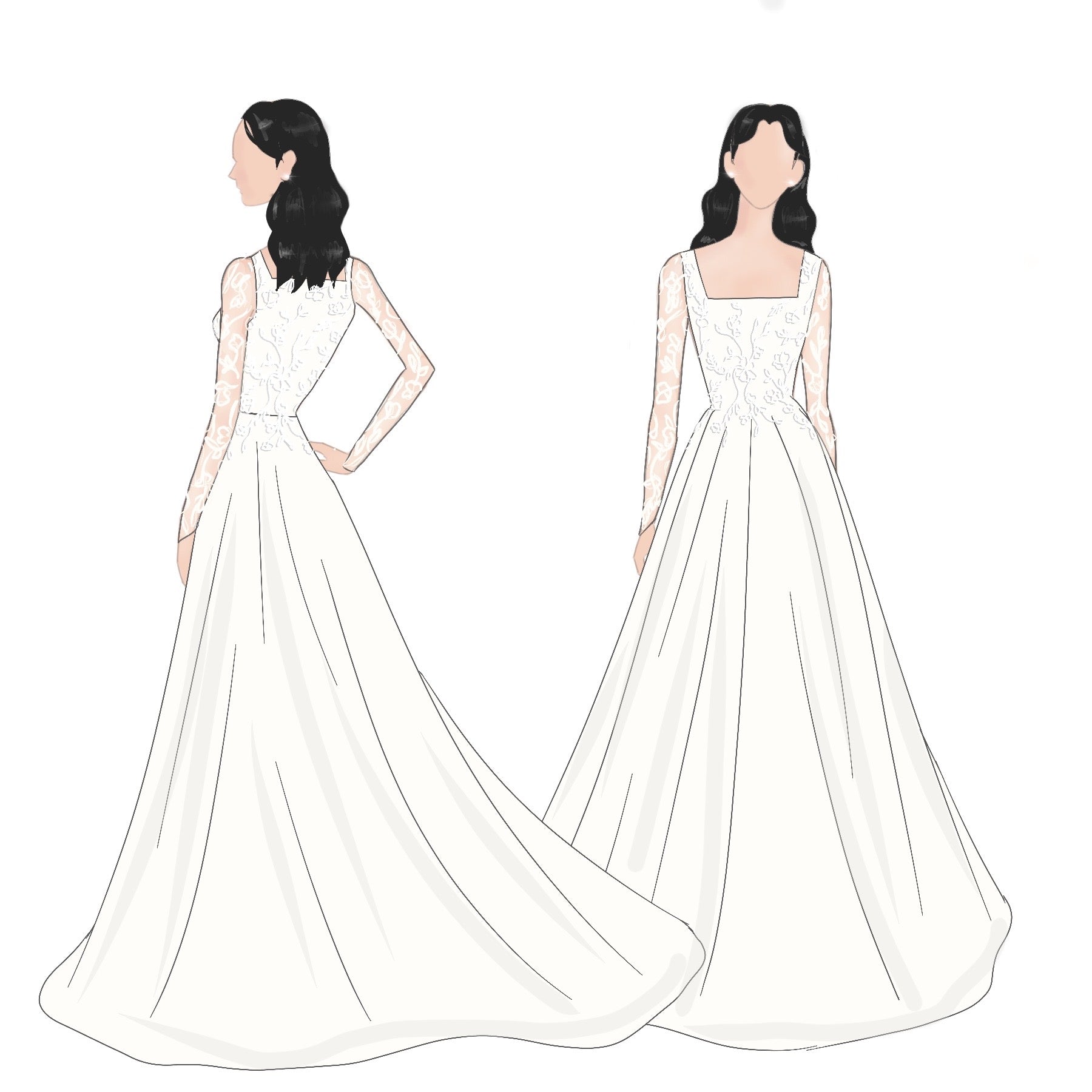 design your own wedding dress online Custom Dress | Queen Bridal | Custom Wedding Gowns Chaney Deposit