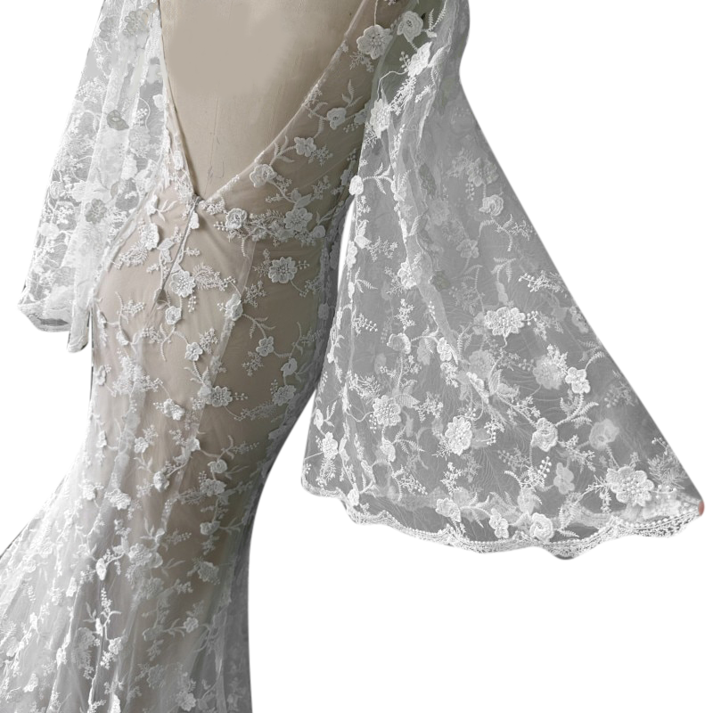 lisa lace bohemian wedding dress Queen Lisa | Queen Bridal