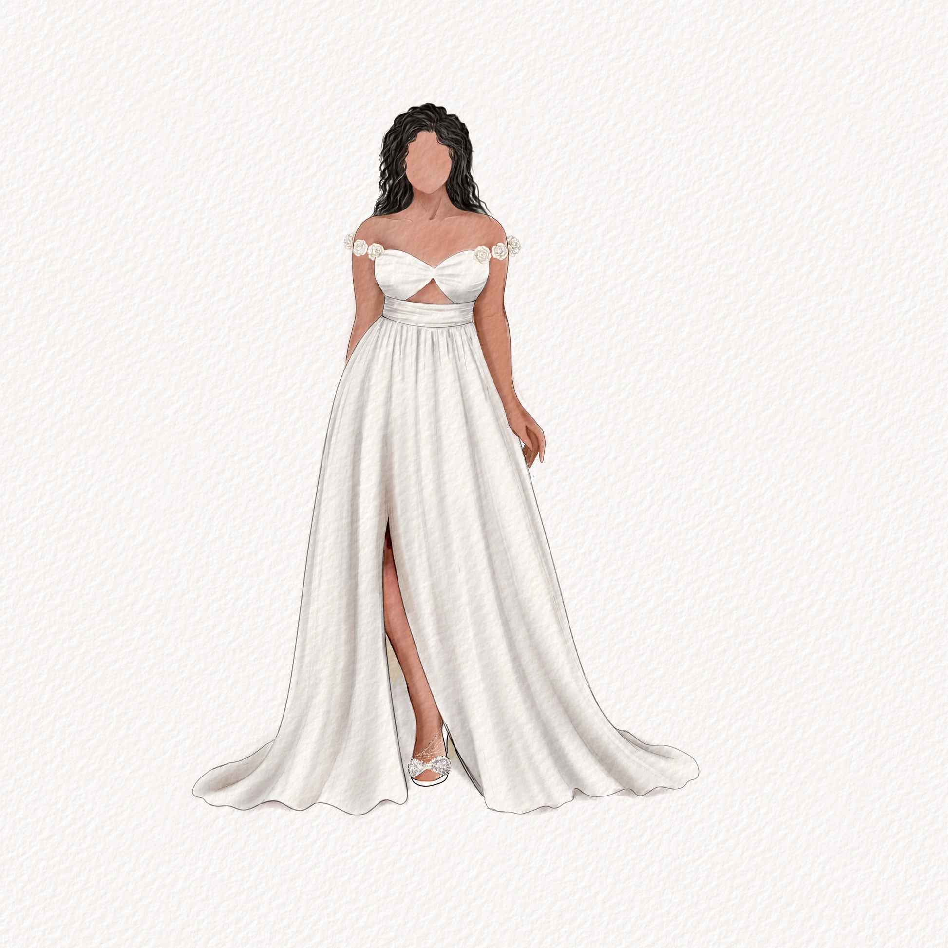Custom Dress | Queen Bridal | Custom Wedding Gowns Sharambie Deposit- Fontaine Chosen by KYHA Inspired Custom Dress | Queen Bridal | Custom Wedding Gowns Sharambie Deposit- Fontaine Chosen by KYHA Inspired