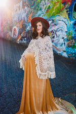 Load image into Gallery viewer, *Rental* Velvet and Lace Photography Gown
