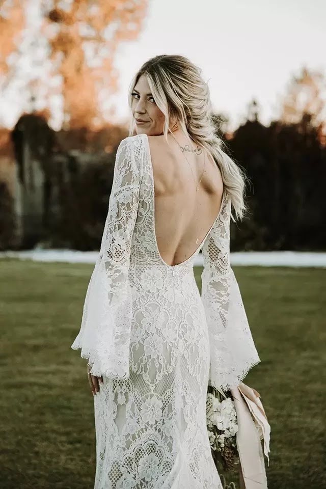 Queen Miriam | Queen Gowns | Boho Wedding Dress Ivory Liner / 8 Queen Miriam | Queen Gowns | Boho Wedding Dress Ivory Liner / 8
