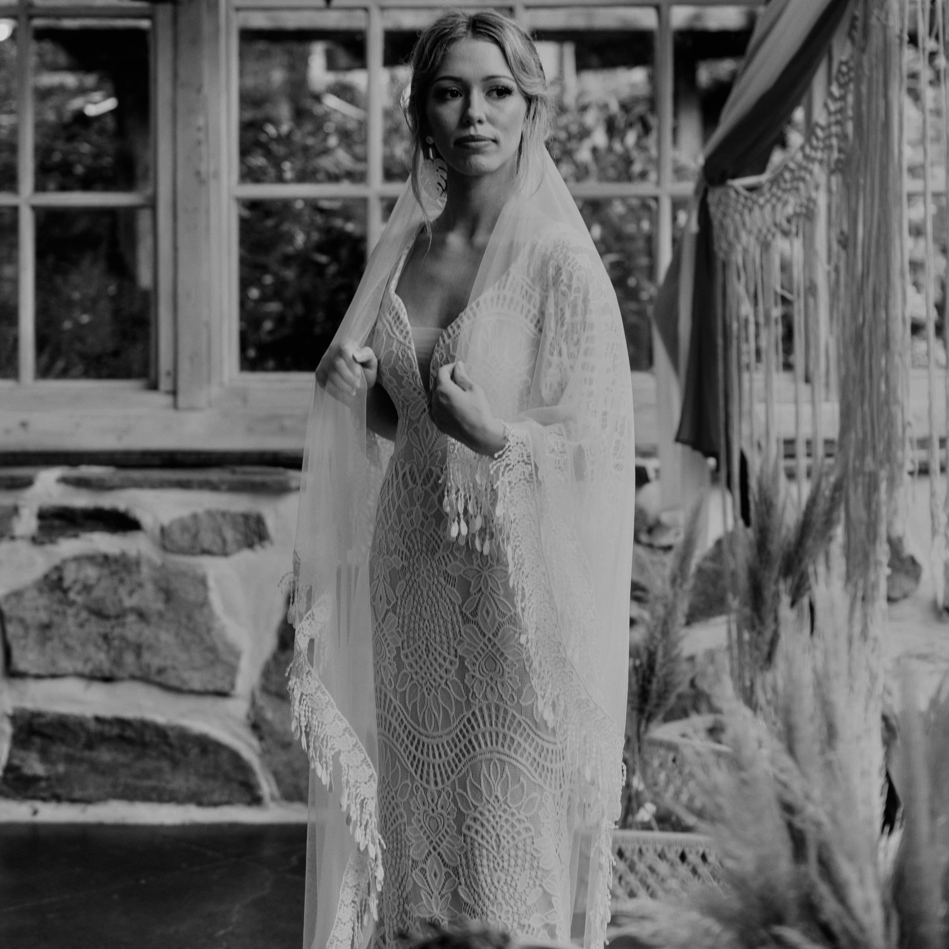 Layered Tassel Veil | Queen Bridal