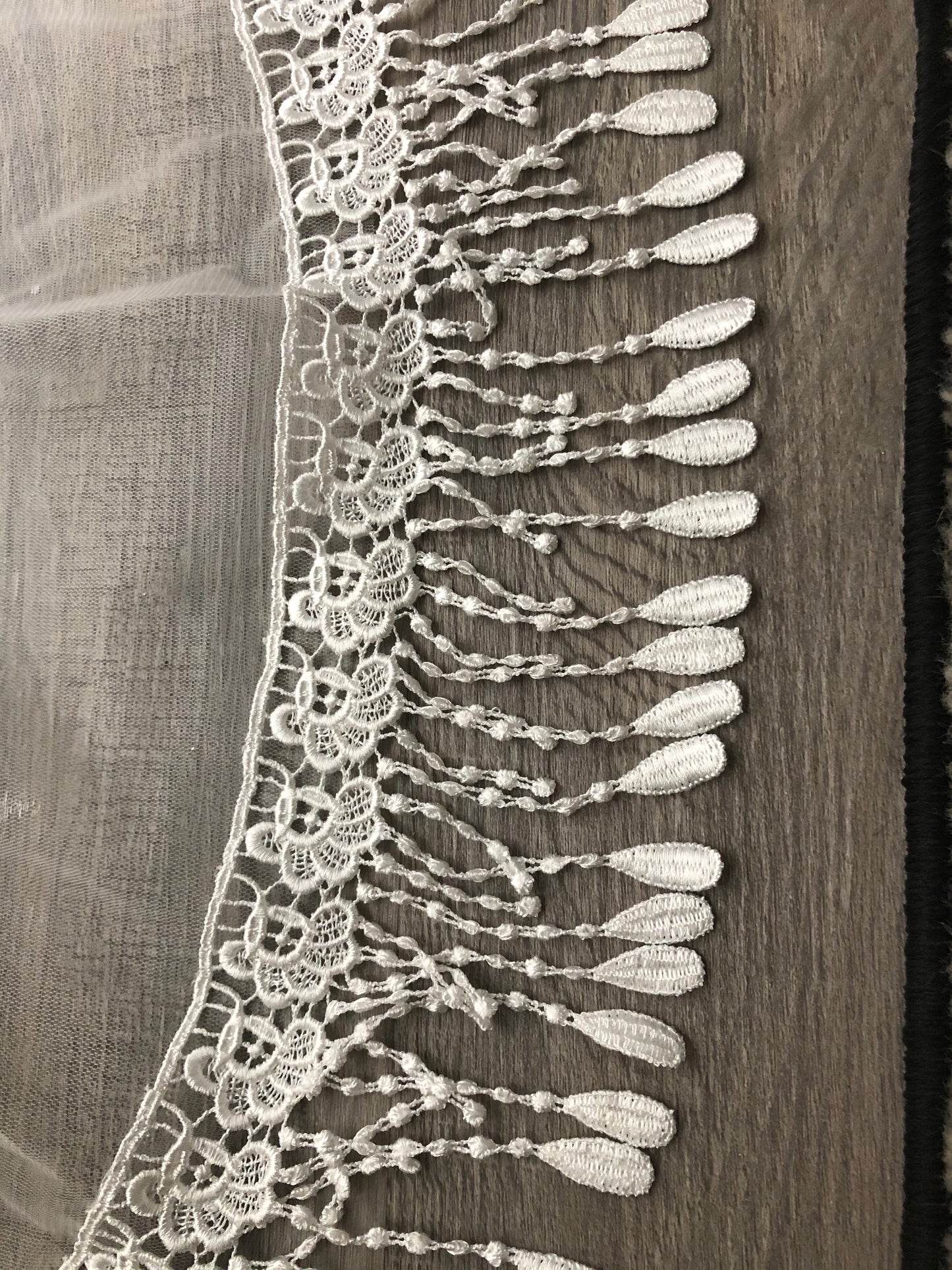 Layered Tassel Veil