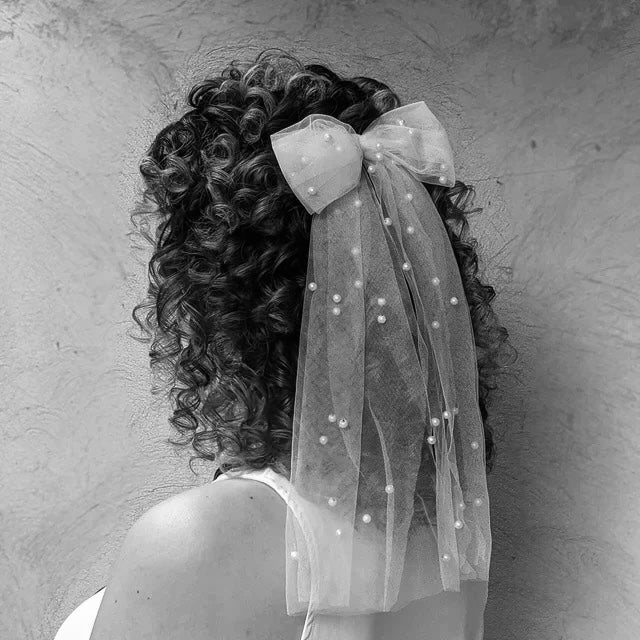 Pearl Veil Bow
