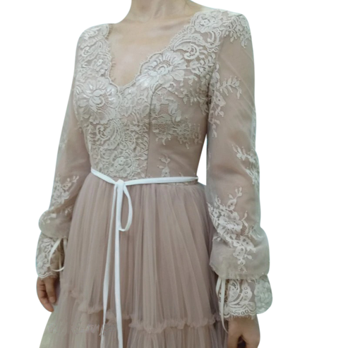 Queen Jordan Queen Bridal Boho Wedding Dress – QUEEN BRIDAL